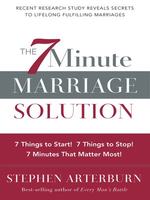 cover image of The 7-Minute Marriage Solution